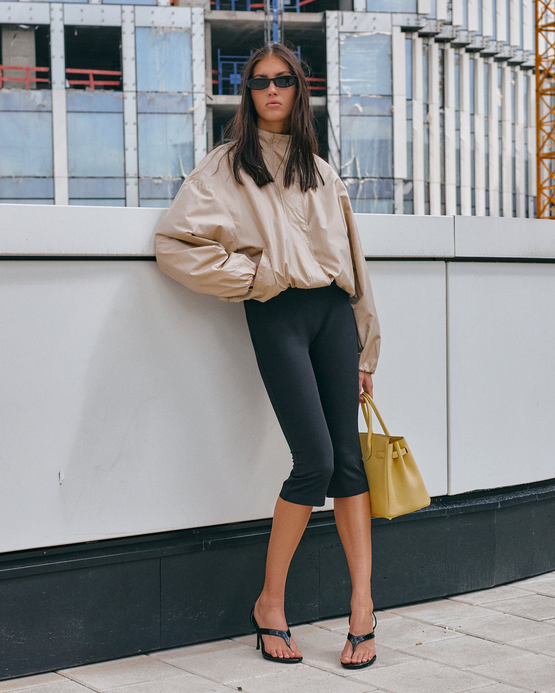 CASSANDRE BOMBER IN SILK