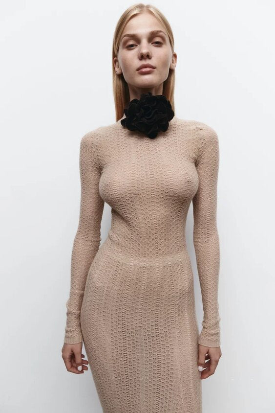 Undine dress beige