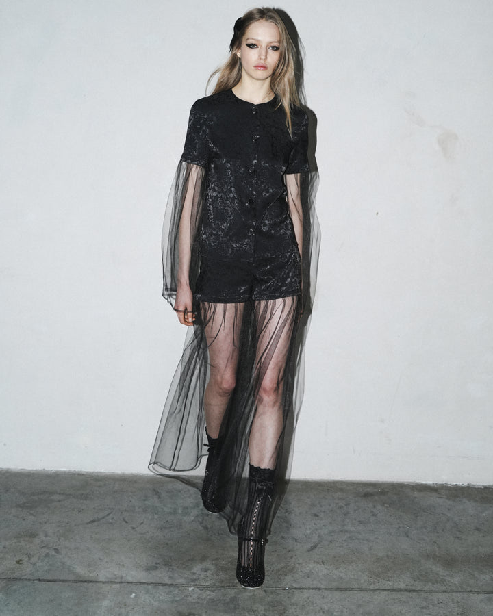 JACQUARD PANTS