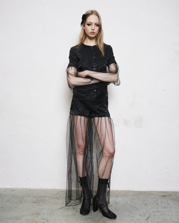 JACQUARD PANTS