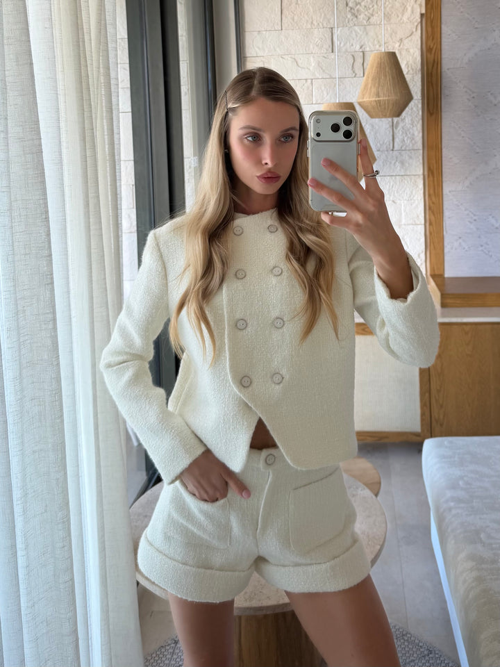 SEINE JACKET IN IVORY