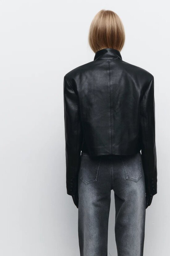 Leather jacket