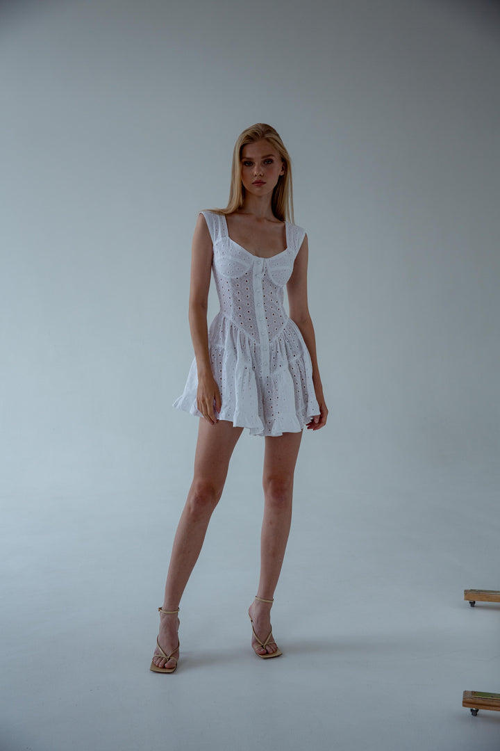 Liliane jumpsuit white
