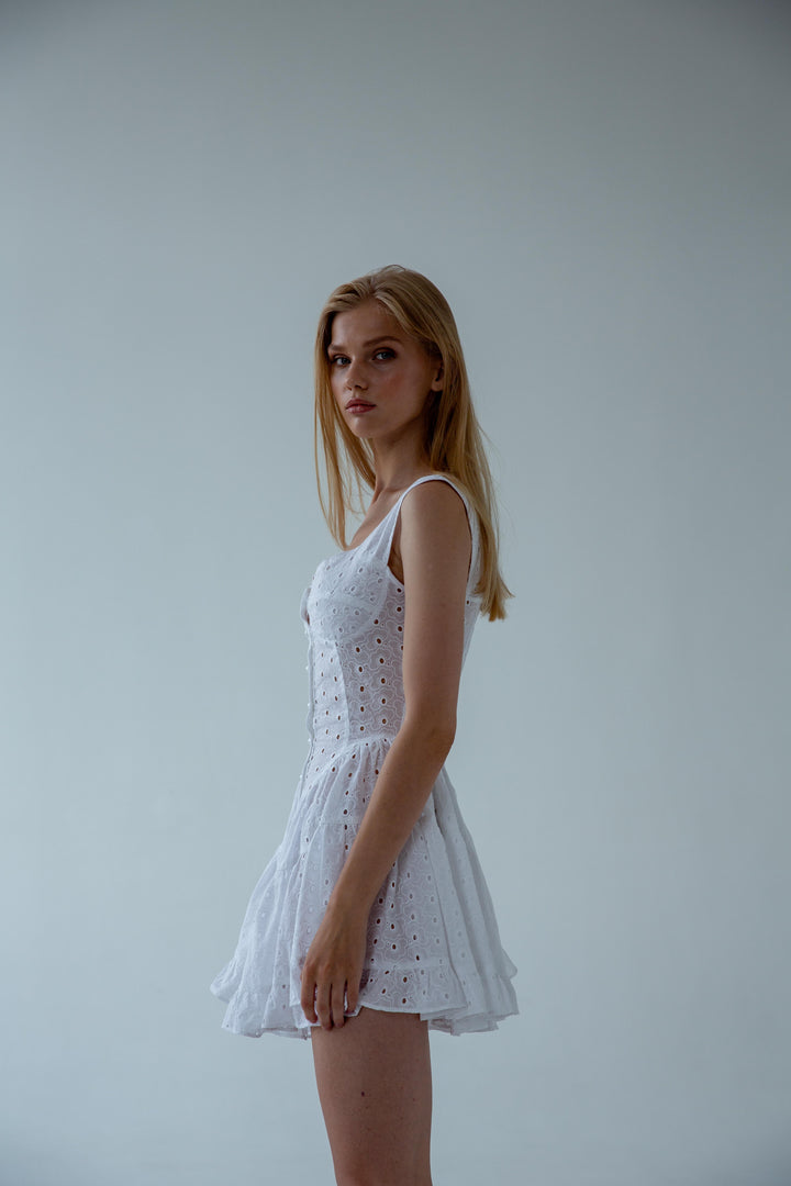 Liliane jumpsuit white