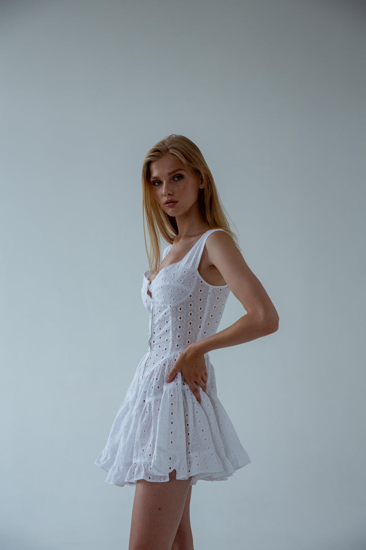 Liliane jumpsuit white