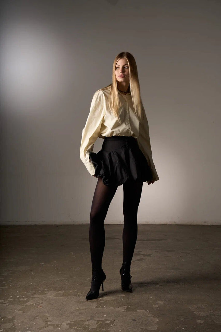 Balloon skirt black