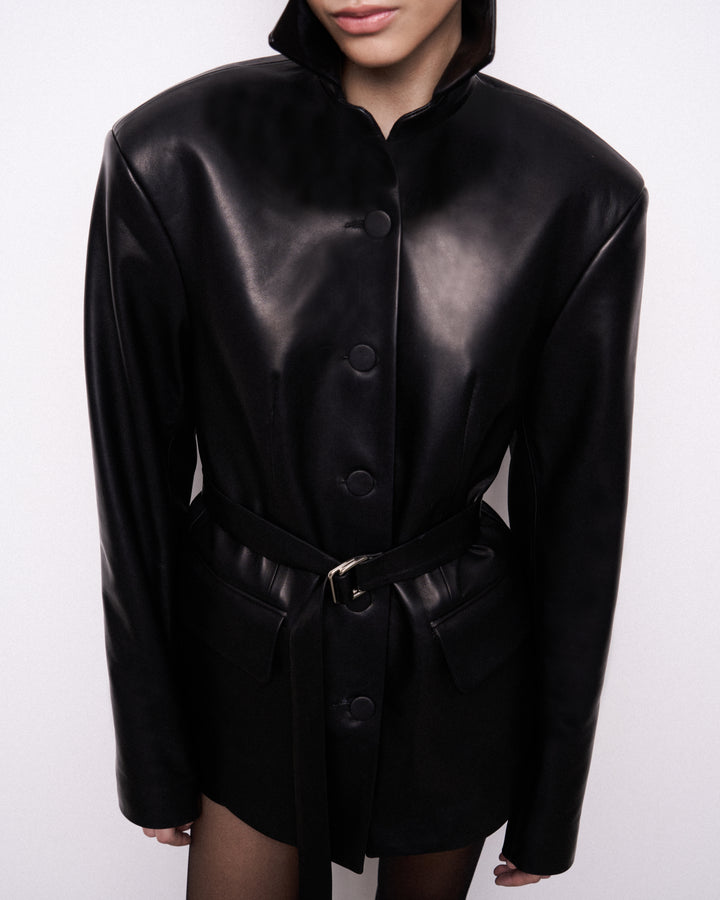 Leather jacket