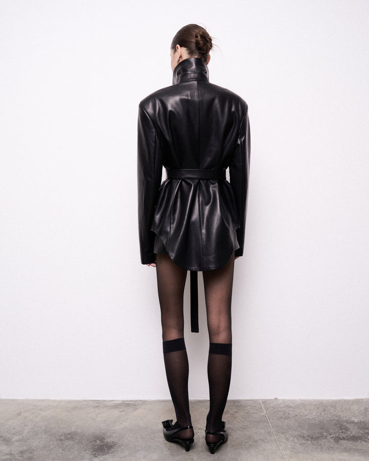 Leather jacket