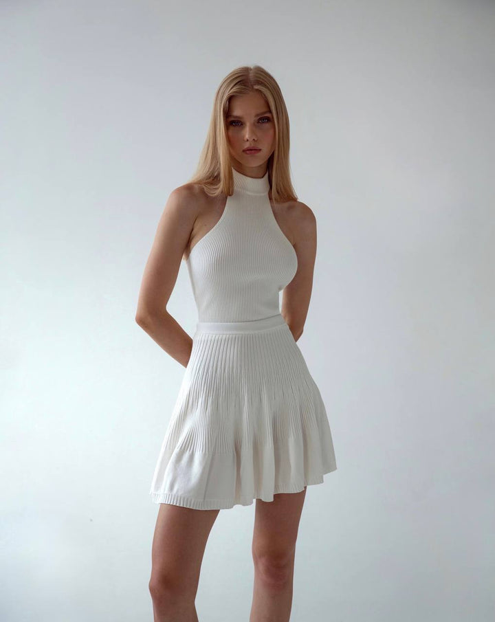 Ariane skirt white