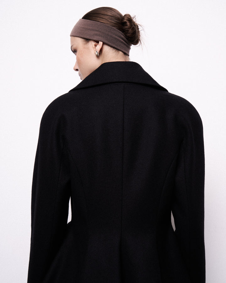 Double-breasted coat