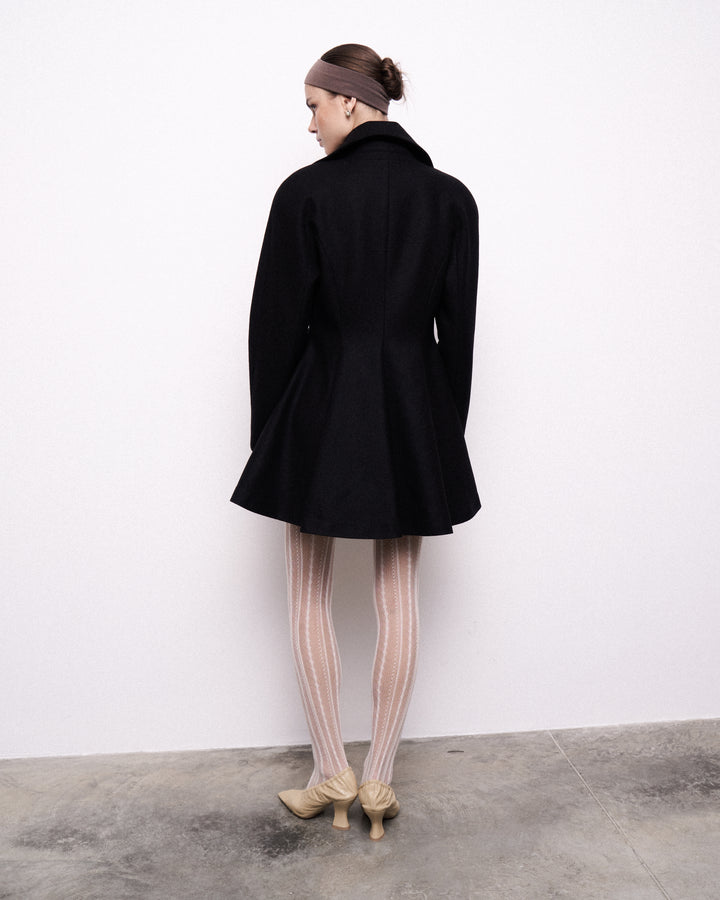 Double-breasted coat