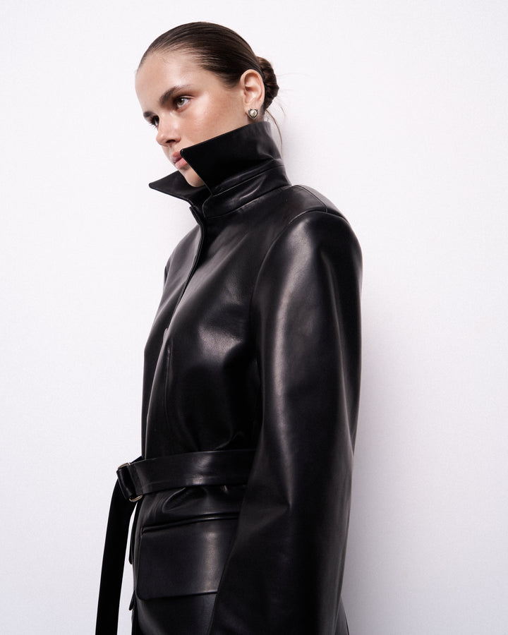 Leather jacket