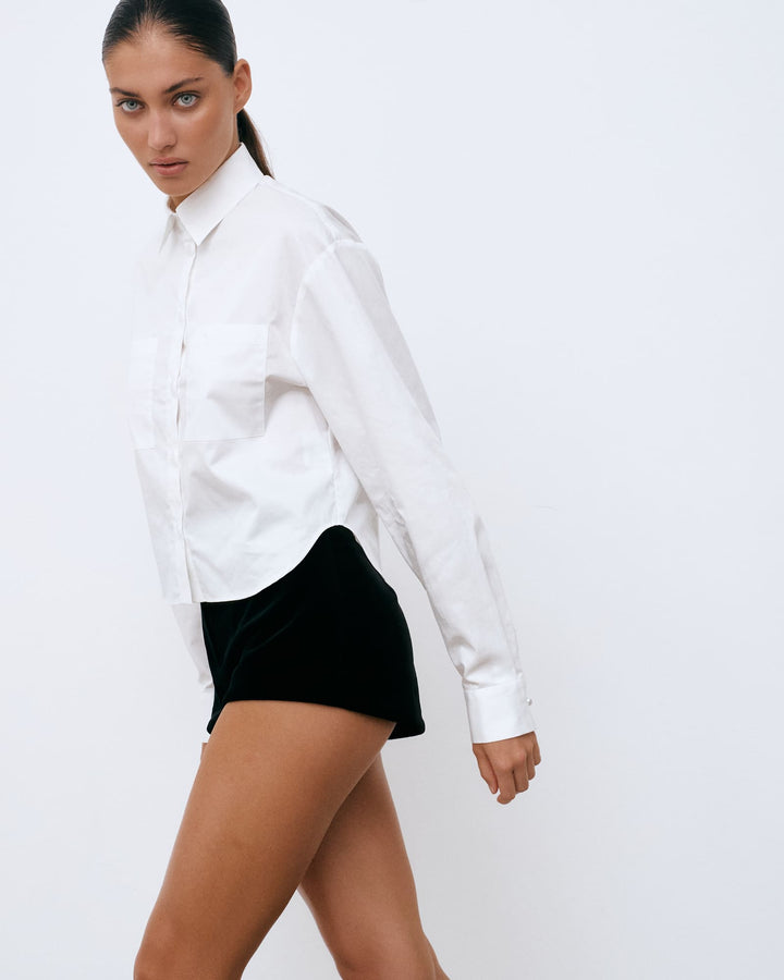 JAMIE SHORTS IN VELVET