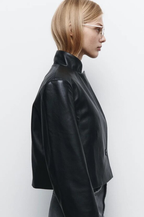 Leather jacket