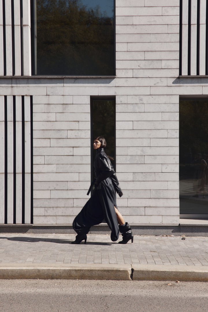 Draped trousers