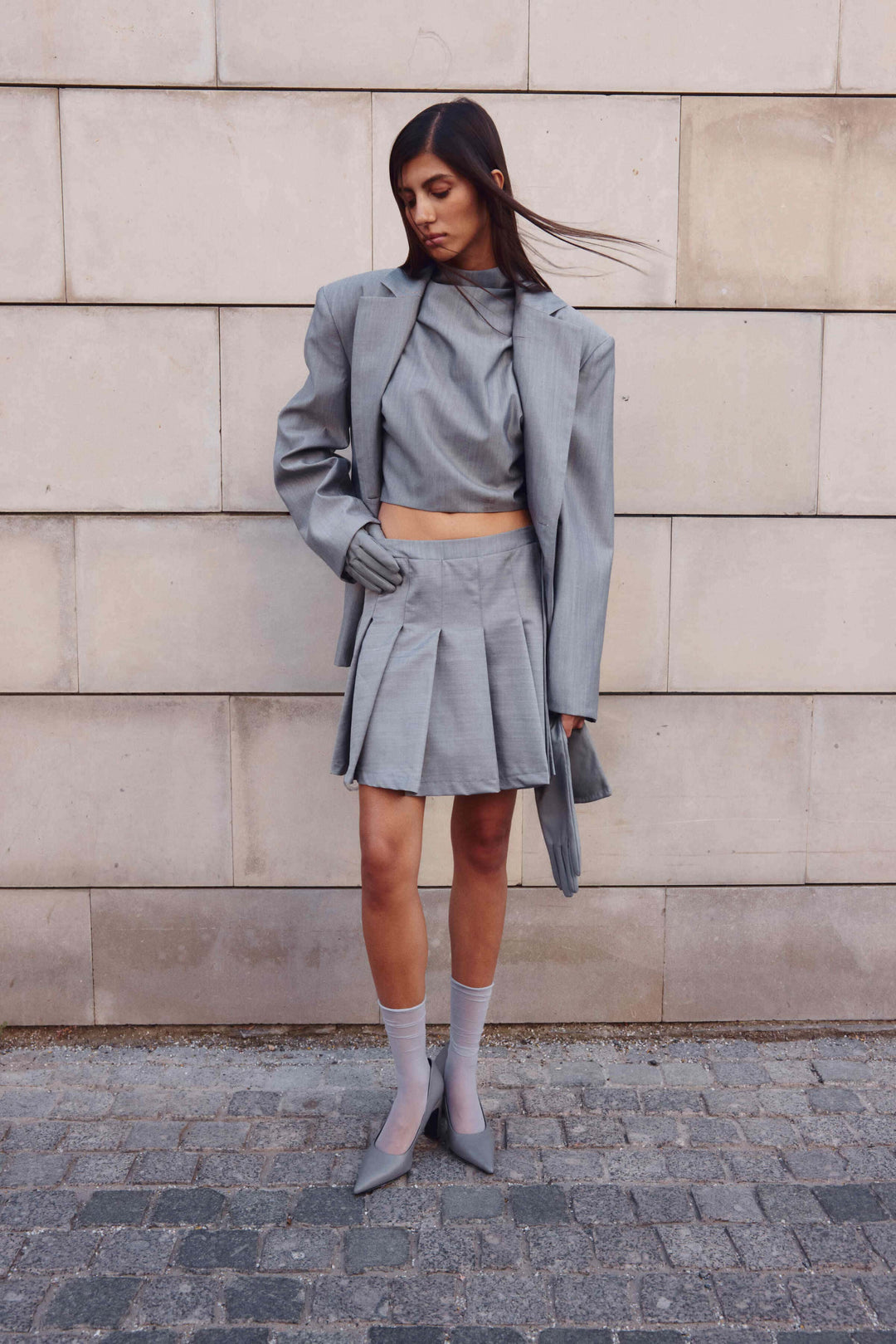 Top lilac grey